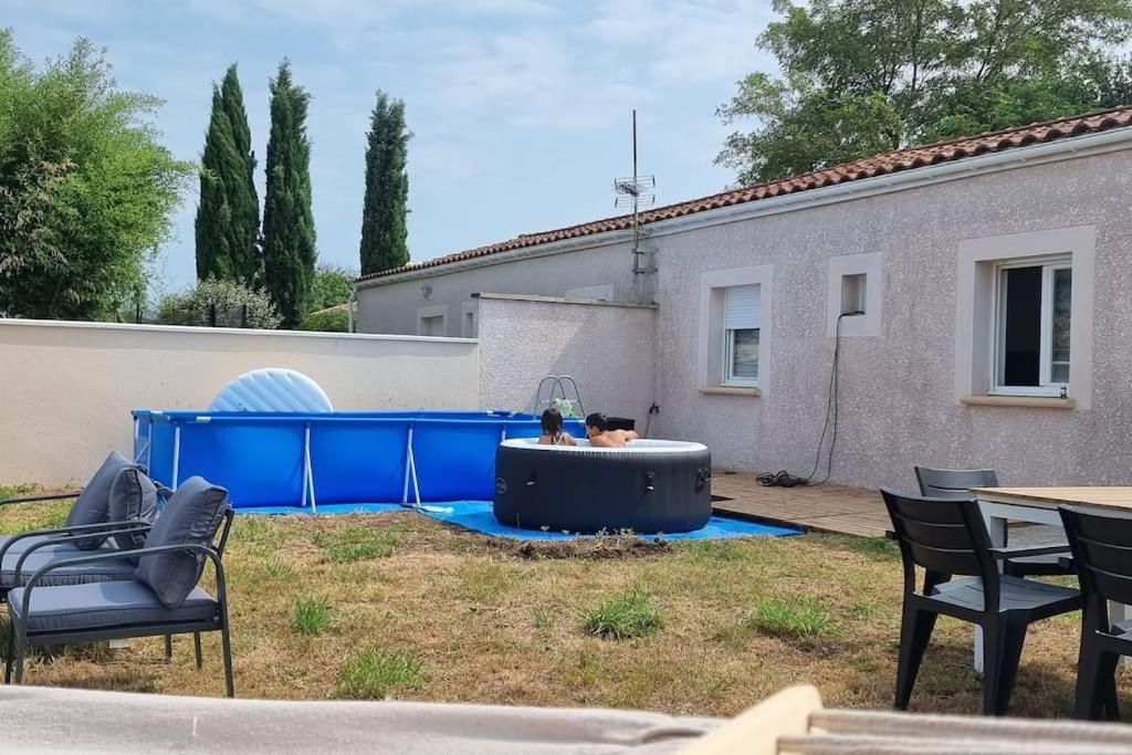 Maison Au Calme Entre Collegues Ou Famille - La Boheme - Saint-Seurin-sur-l'Isle Esterno foto